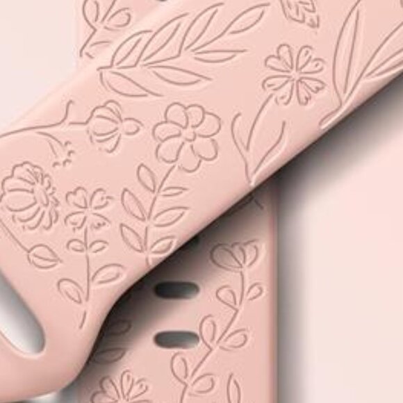 NEW 4 Pack Floral Apple Watch Bands - Picture 4 of 7